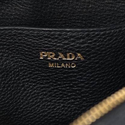 Prada Vitello Phenix Crossbody Bag Black 8 of 14