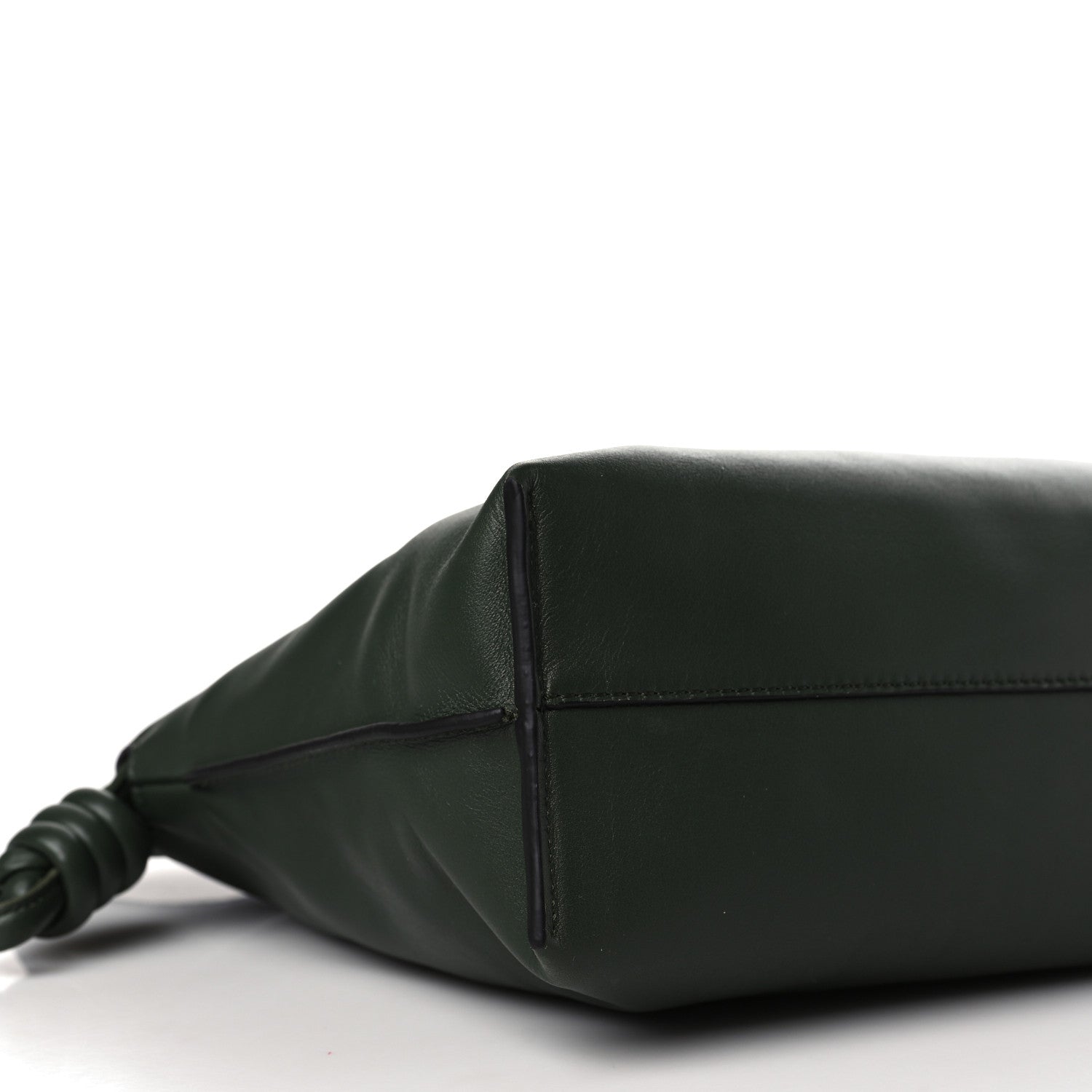Loewe Calfskin Small Flamenco Knot Bag Khaki 8 of 9