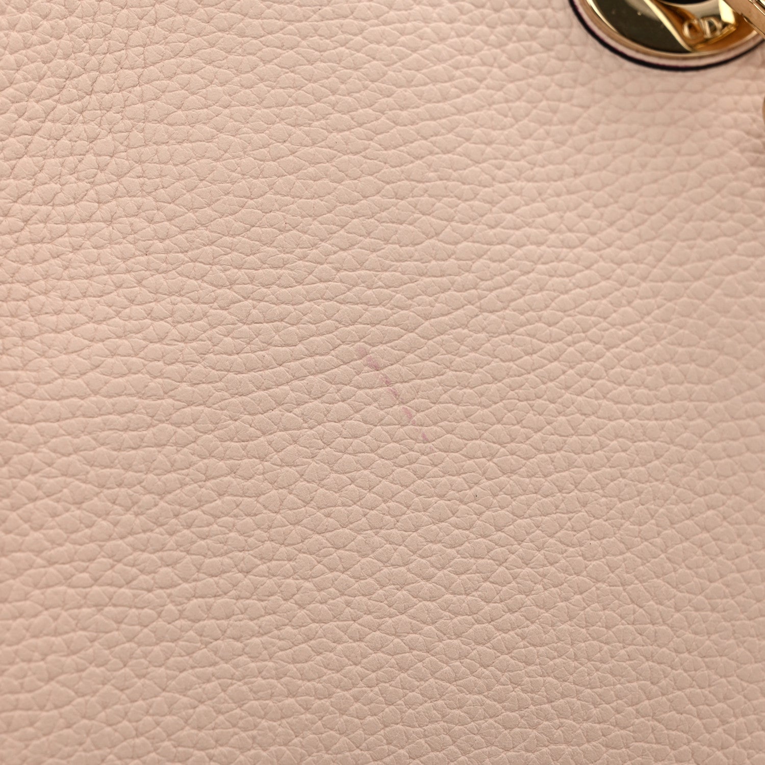 Christian Dior Bullcalf Medium Diorissimo Tote Rose Poudre 9 of 13