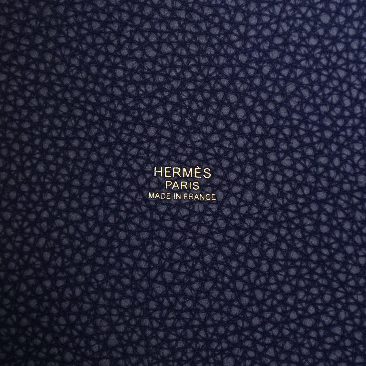 Hermes Taurillon Clemence Picotin Lock 22 MM Bleu Encre 6 of 9