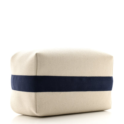 Hermes Canvas Large Bride-A-Brac Cabriole Case Gris Perle 4 of 8