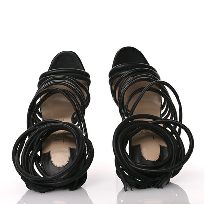 Christian Louboutin Calfskin Tina 140 Sandal 40 Black 2 of 7