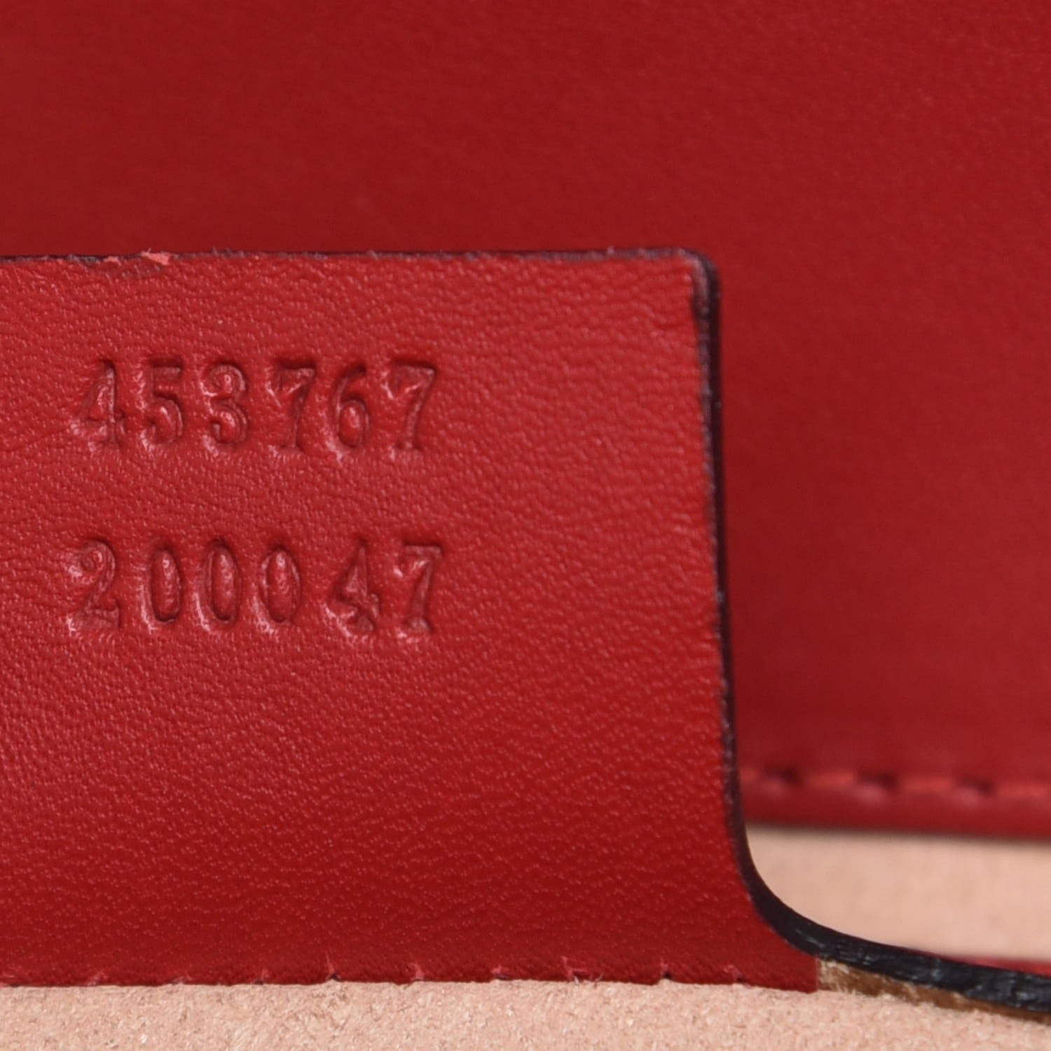 Gucci Nappa Bamboo Small Nymphaea Top Handle Bag Hibiscus Red 8 of 10