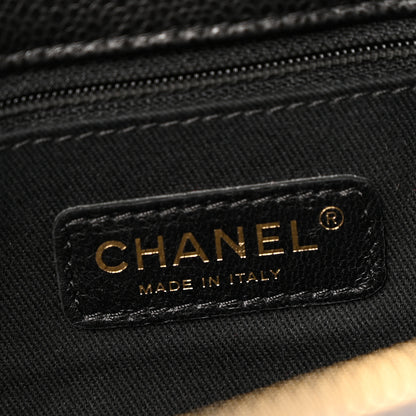 Chanel Caviar Quilted Timeless CC Soft Tote Black 8 of 14