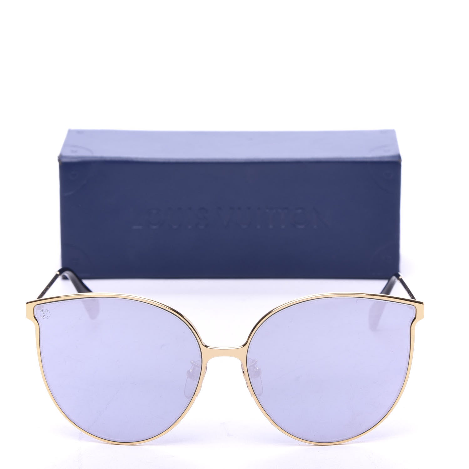 Louis Vuitton I Feel Pretty Sunglasses Z1223E Gold 8 of 8