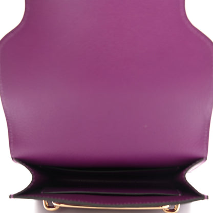 Hermes Evercolor Roulis Slim Wallet Anemone 6 of 9