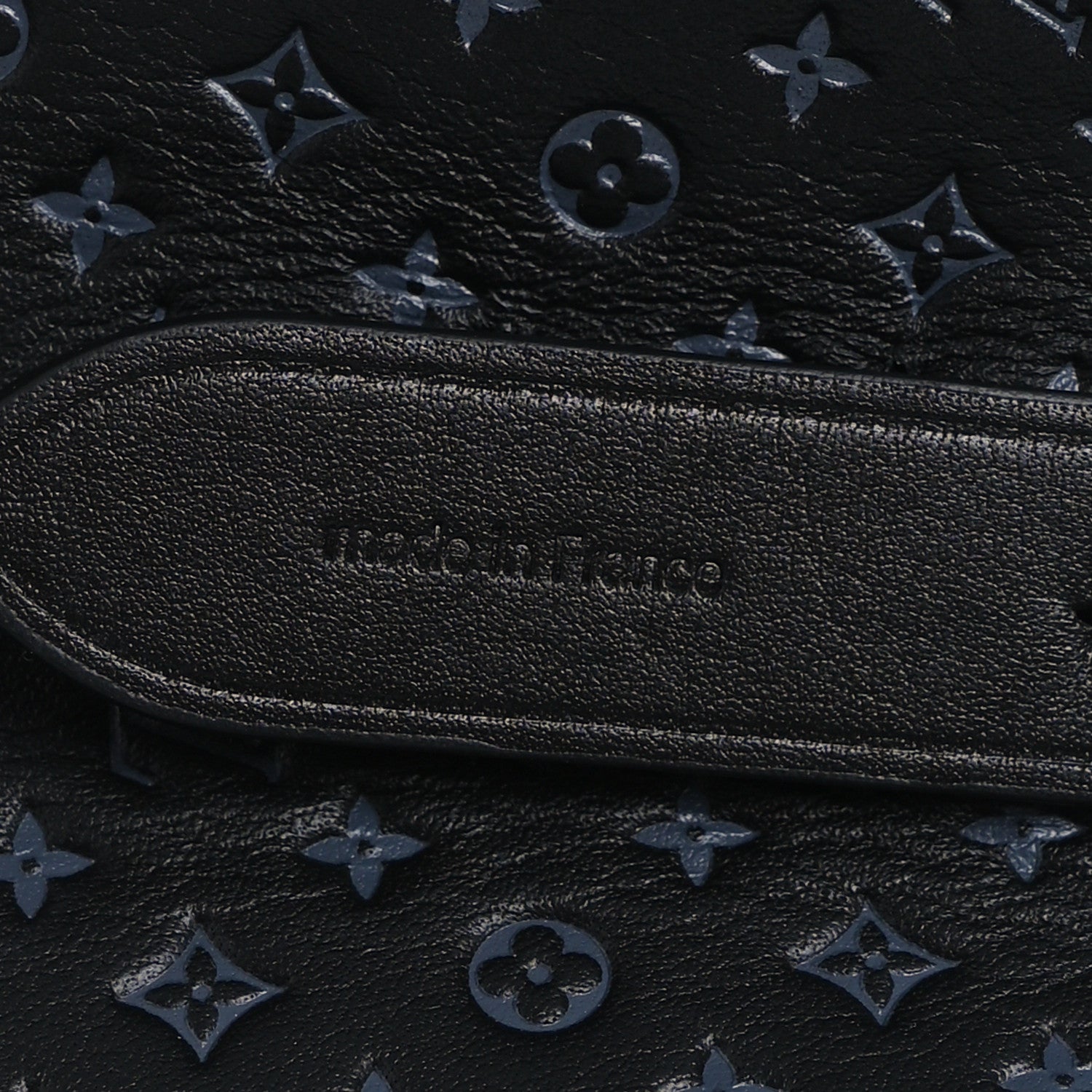Louis Vuitton Calfskin Nanogram Embossed Neonoe BB Black 7 of 10