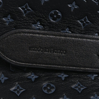 Louis Vuitton Calfskin Nanogram Embossed Neonoe BB Black 7 of 10