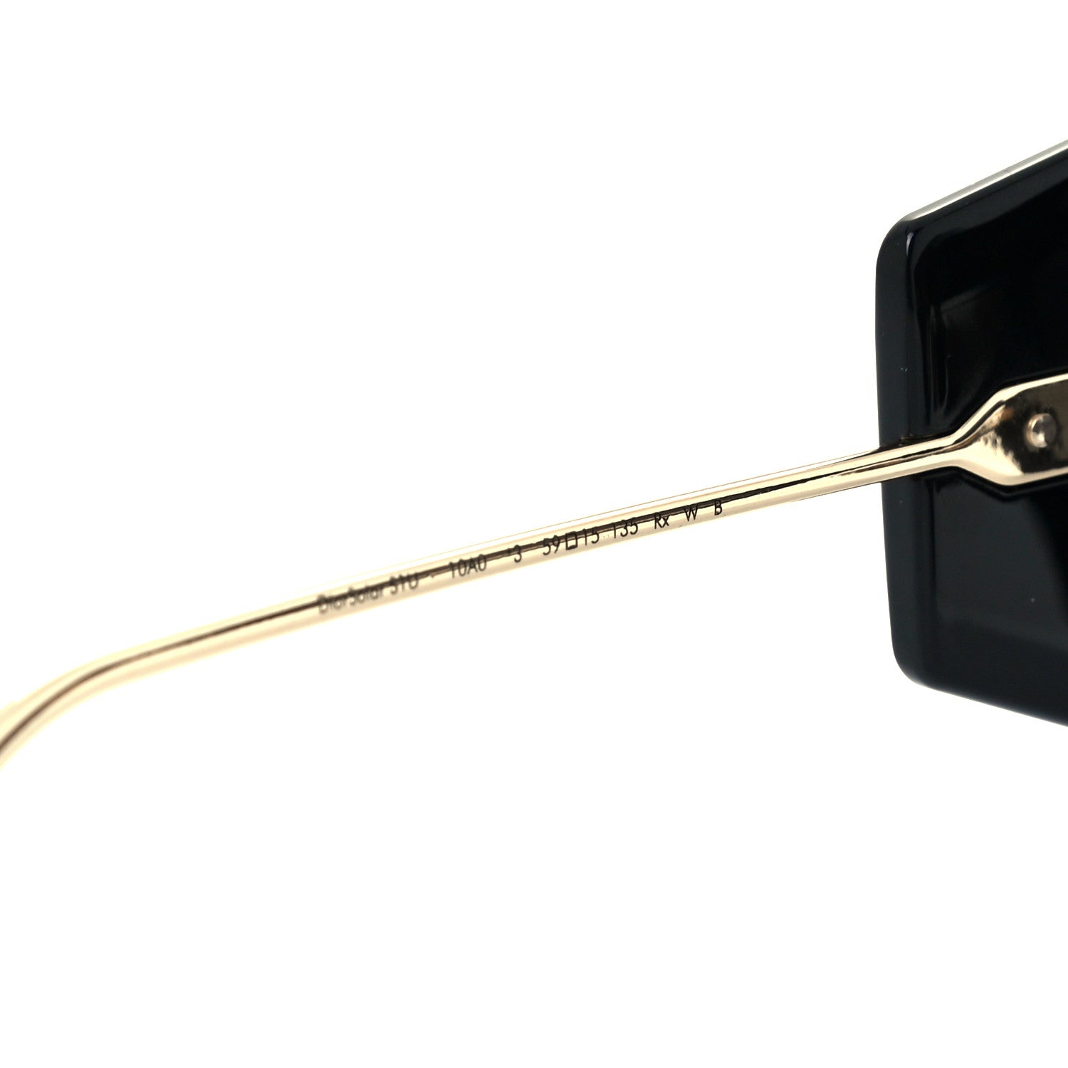 Christian Dior DiorSolar S1U Sunglasses Black 5 of 8