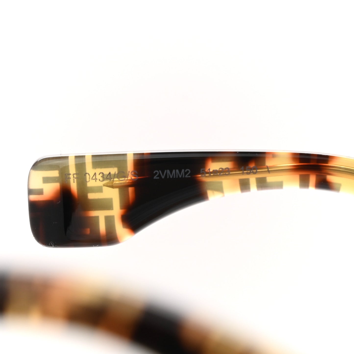 Acetate FF 53mm Sunglasses 0434/S Tortoise