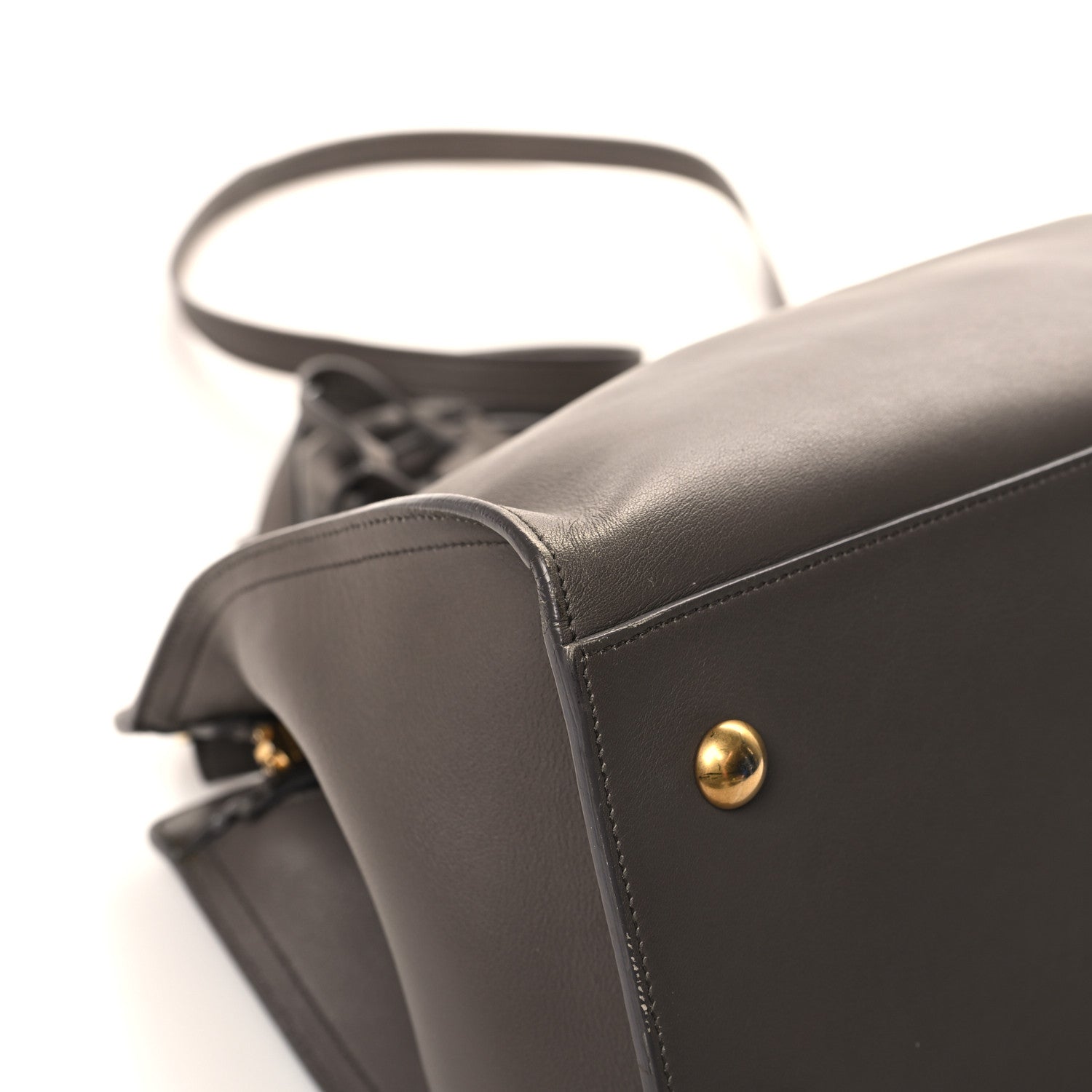 Saint Laurent Calfskin Small Classic Y Cabas Grey 8 of 14