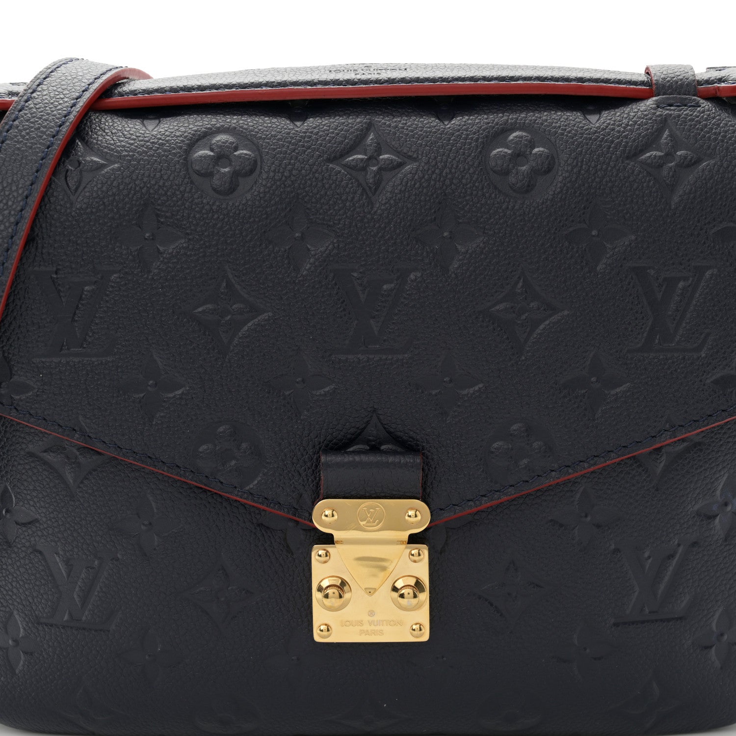 Louis Vuitton Empreinte Pochette Metis Marine Rouge 8 of 11