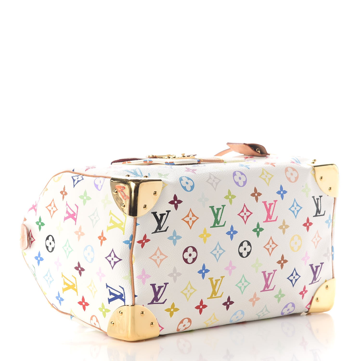 Louis Vuitton Monogram Multicolor Speedy 30 White 4 of 8
