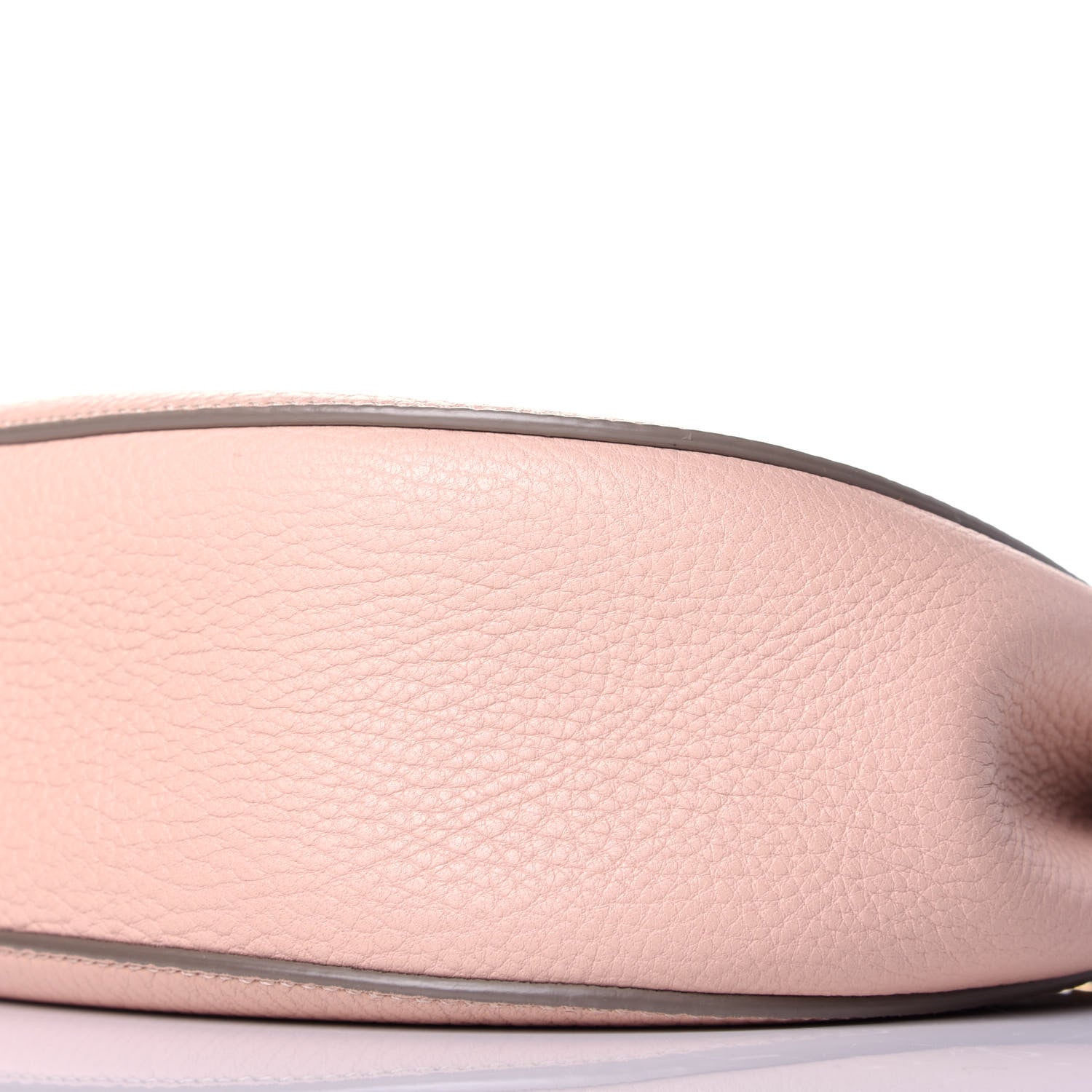 Chloe Grained Lambskin Drew Shoulder Bag Cement Pink 8 of 8