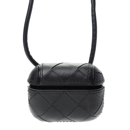 Bottega Veneta Nappa Intrecciato Airpods Pro Case Black 3 of 4