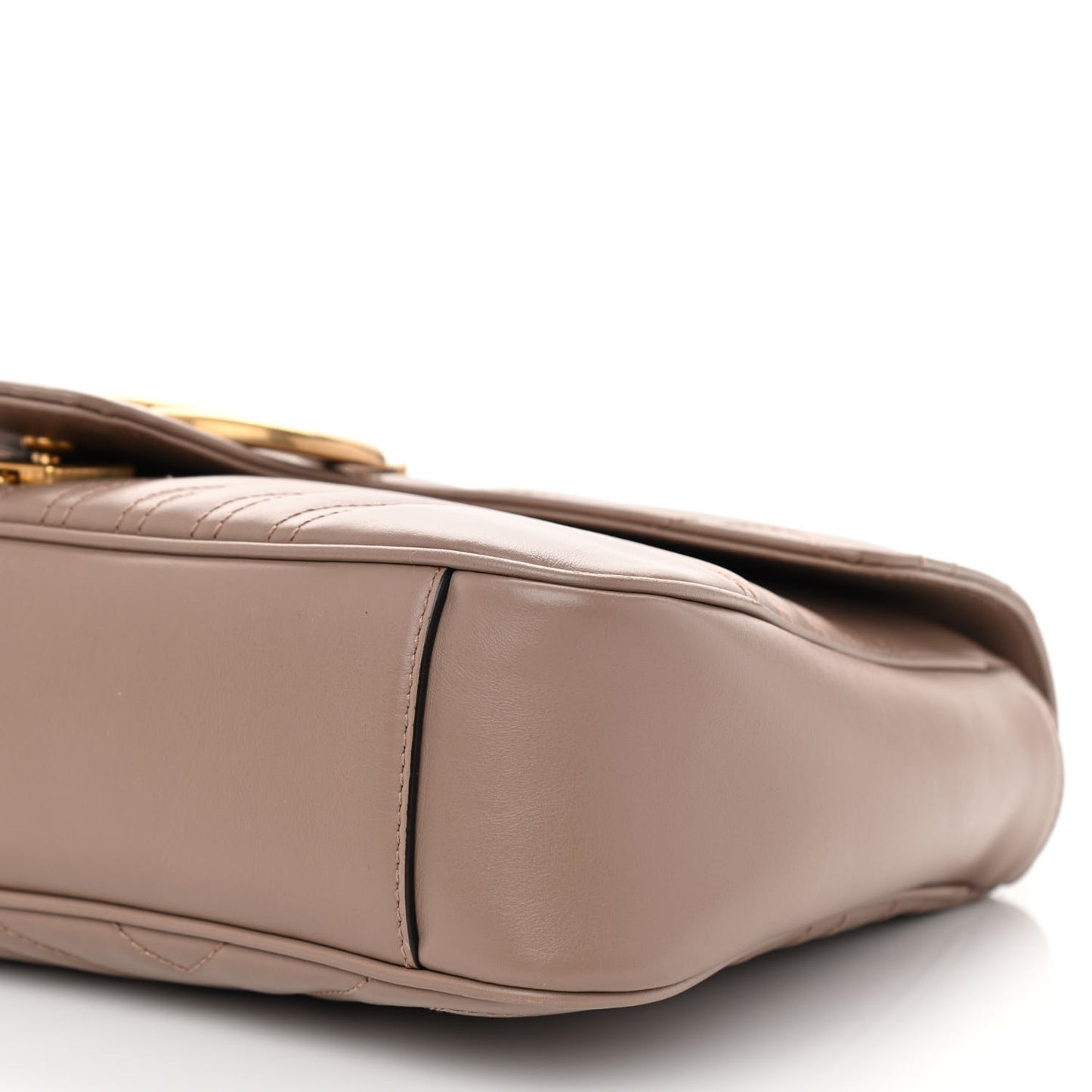 Calfskin Matelasse Medium GG Marmont Shoulder Bag Porcelain Rose