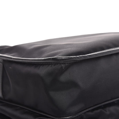 Prada Tessuto Nylon Saffiano Messenger Black 8 of 9