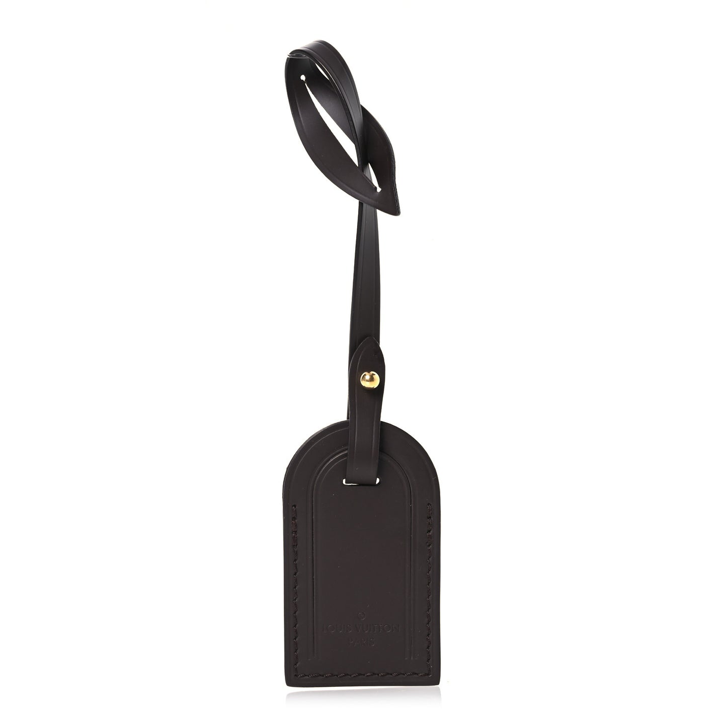 Calfskin Luggage Tag Ebene