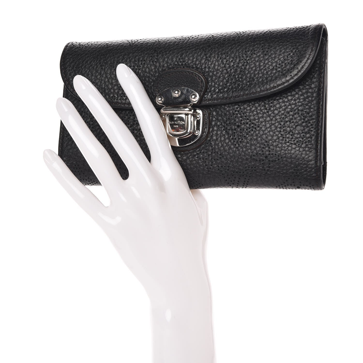 Louis Vuitton Mahina Amelia Wallet Black 2 of 6