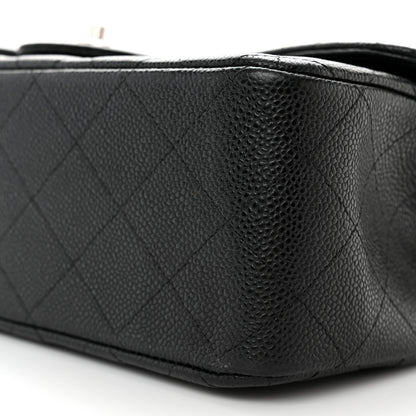 Chanel Caviar Quilted Jumbo Double Flap Black 10 of 10