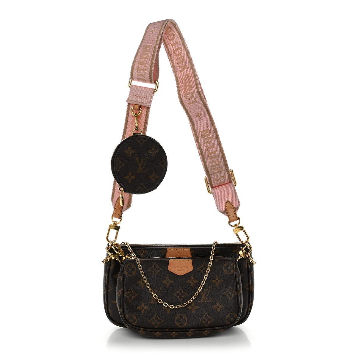 Louis Vuitton Monogram Multi Pochette Accessories Rose Clair 1 of 9