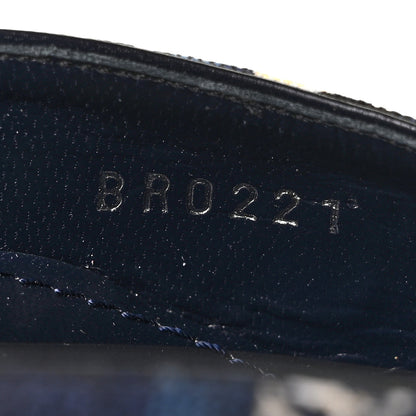 Louis Vuitton Jacquard Since 1854 Sofia Flat Mules 36 Blue 9 of 9