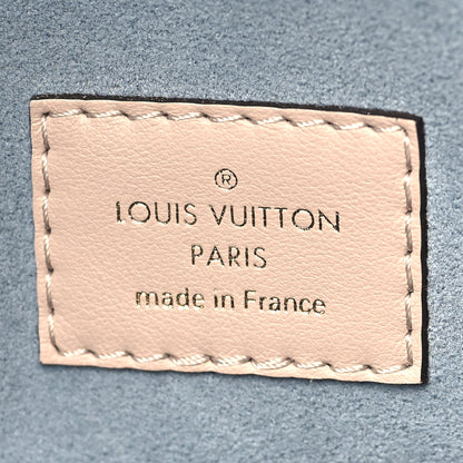 Louis Vuitton Calfskin Monogram On My Side MM Greige 6 of 9