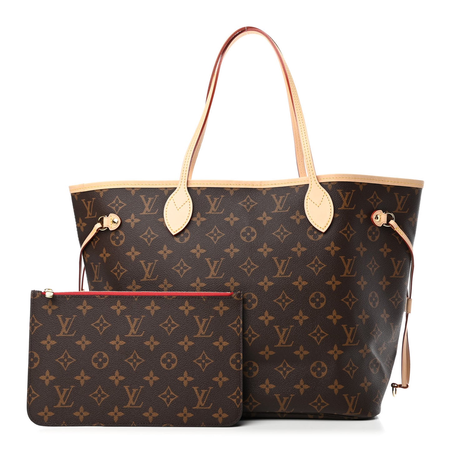 Monogram Neo Neverfull MM Cherry