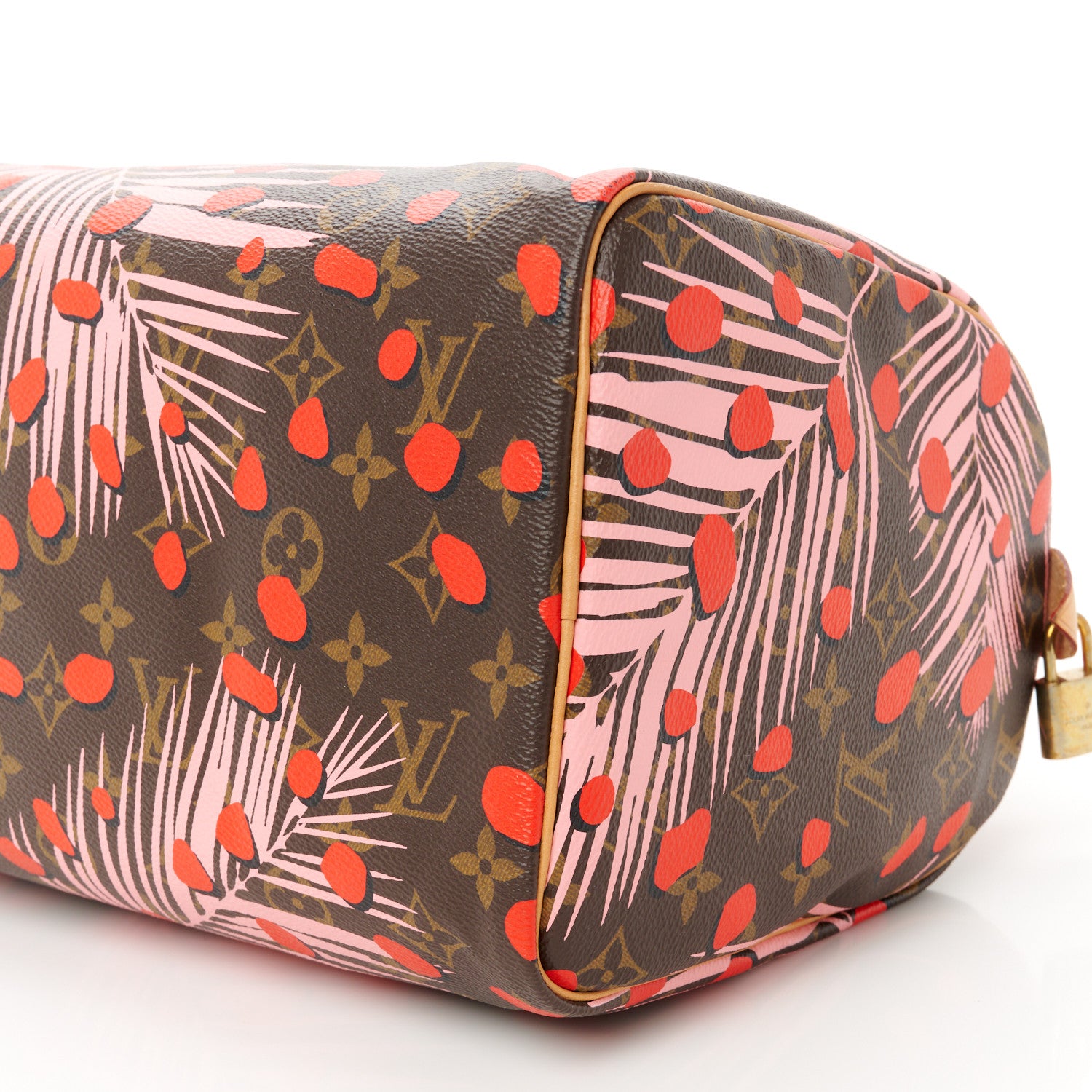 Louis Vuitton Monogram Jungle Dots Speedy 30 Sugar Pink Poppy 11 of 11