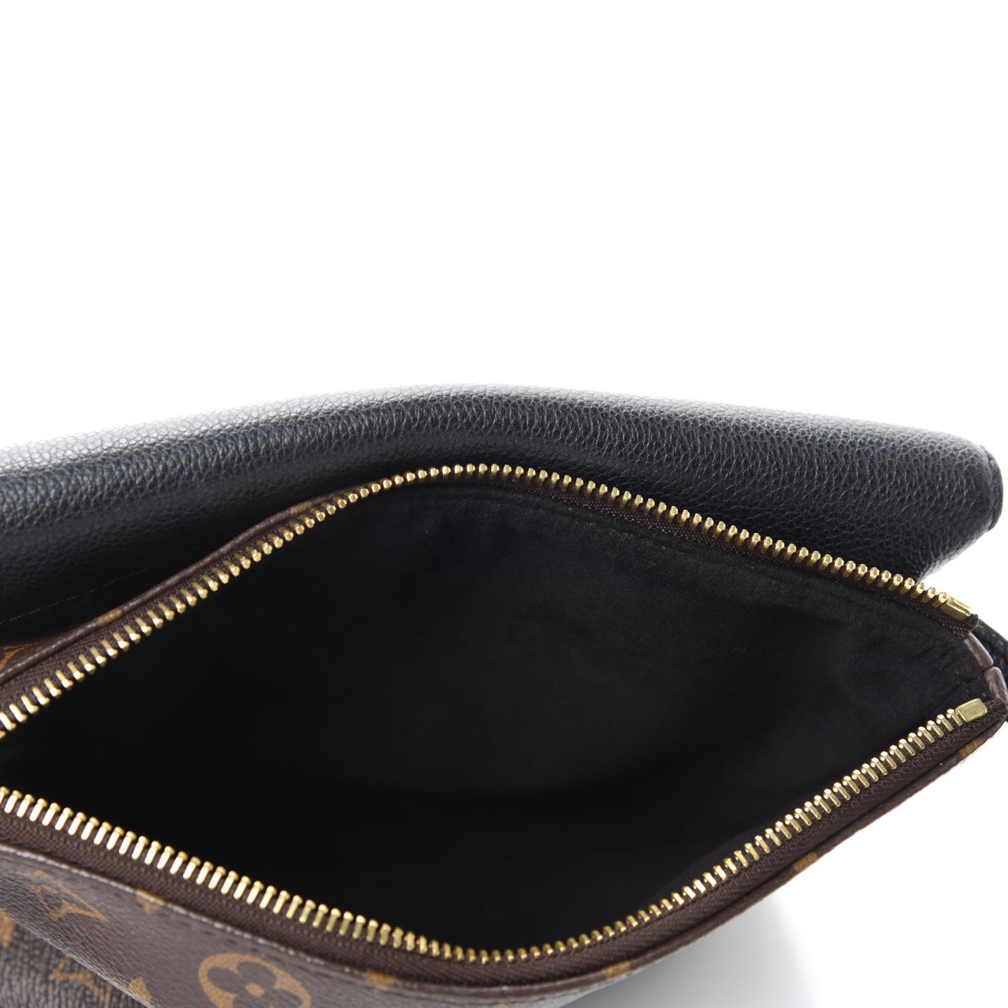Monogram Twice Pochette Black