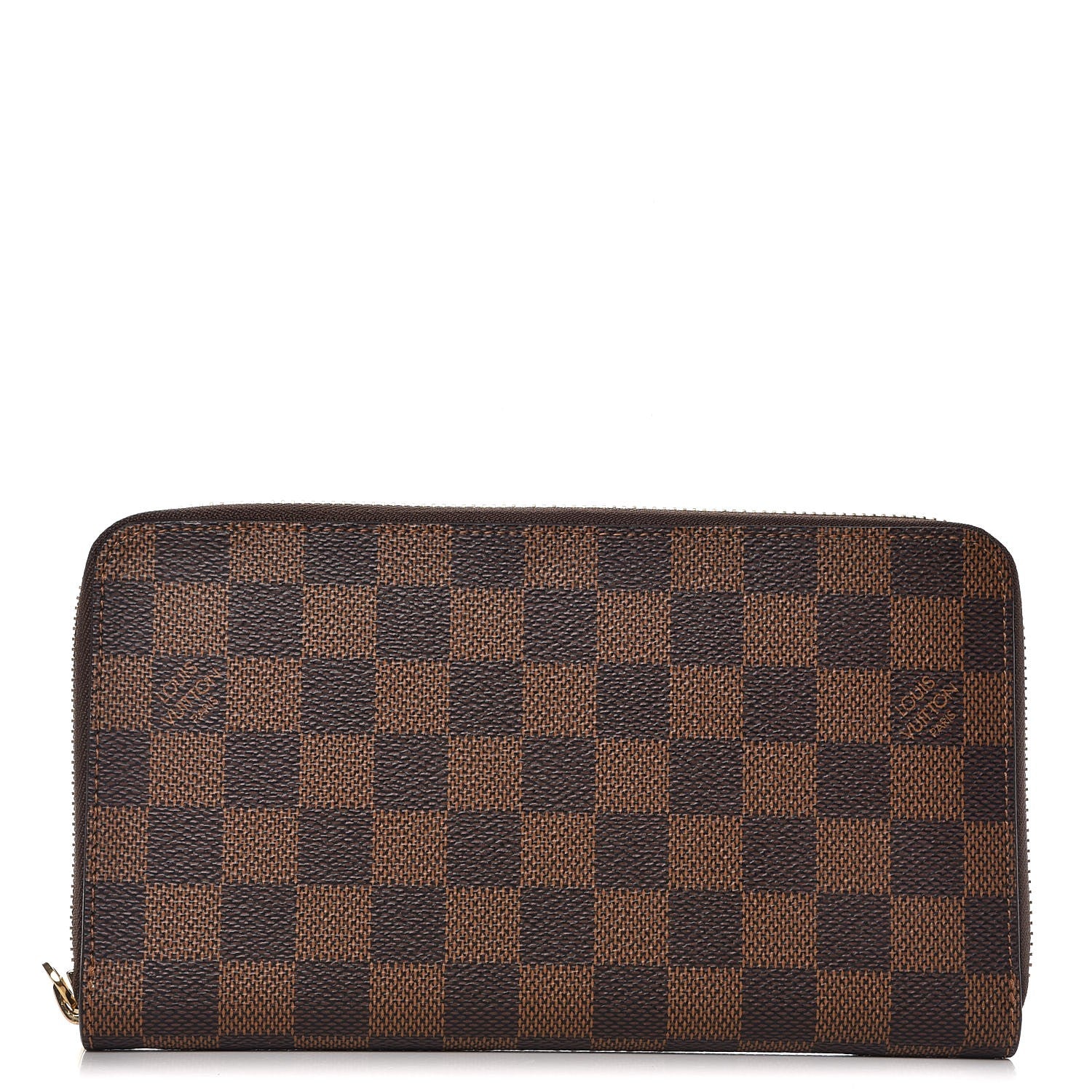 Louis Vuitton Damier Ebene Zippy Organizer Wallet 1 of 8