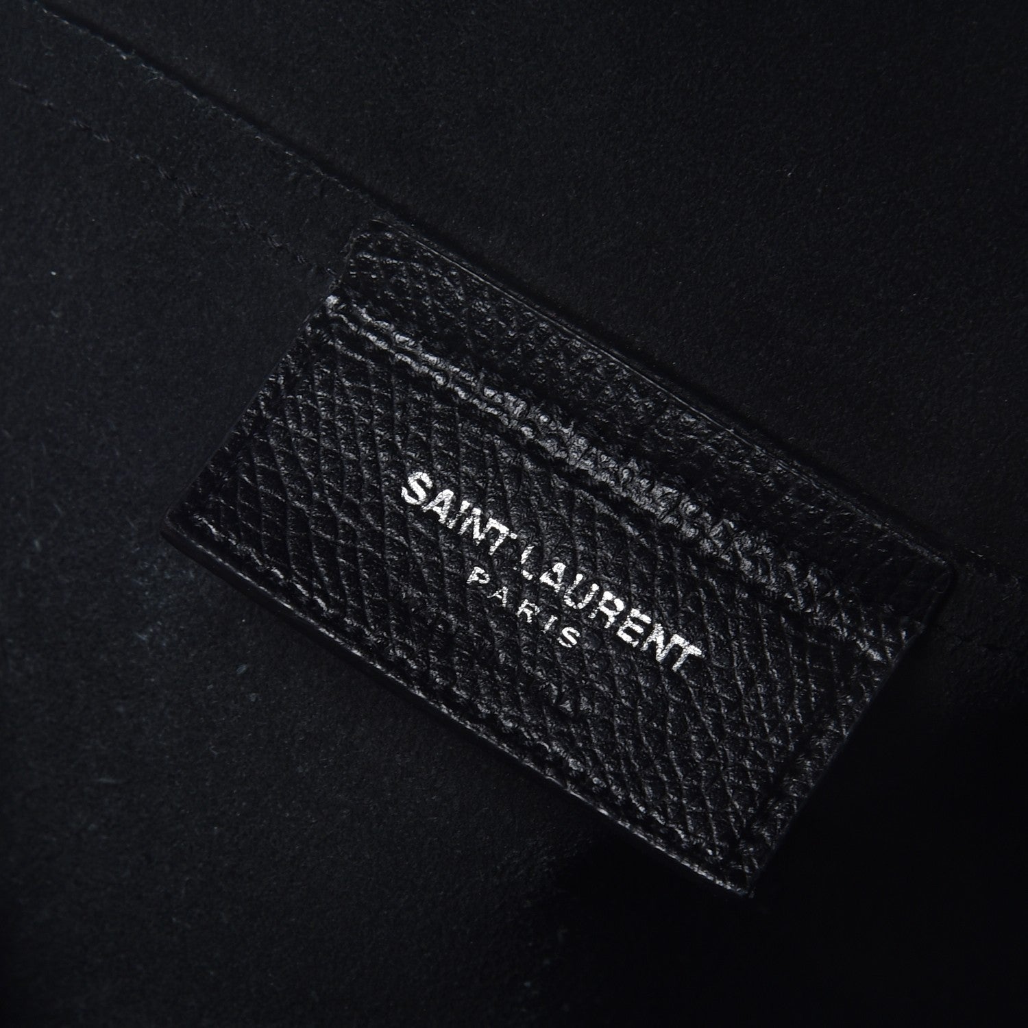 Saint Laurent Calfskin Large Shopping Tote Black 8 of 12