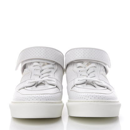 Louis Vuitton Calfskin Perforated Acapulco Sneakers 8 White 3 of 13
