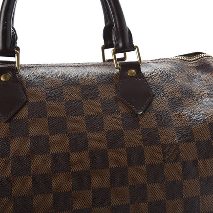 Louis Vuitton Damier Ebene Speedy 35 10 of 16