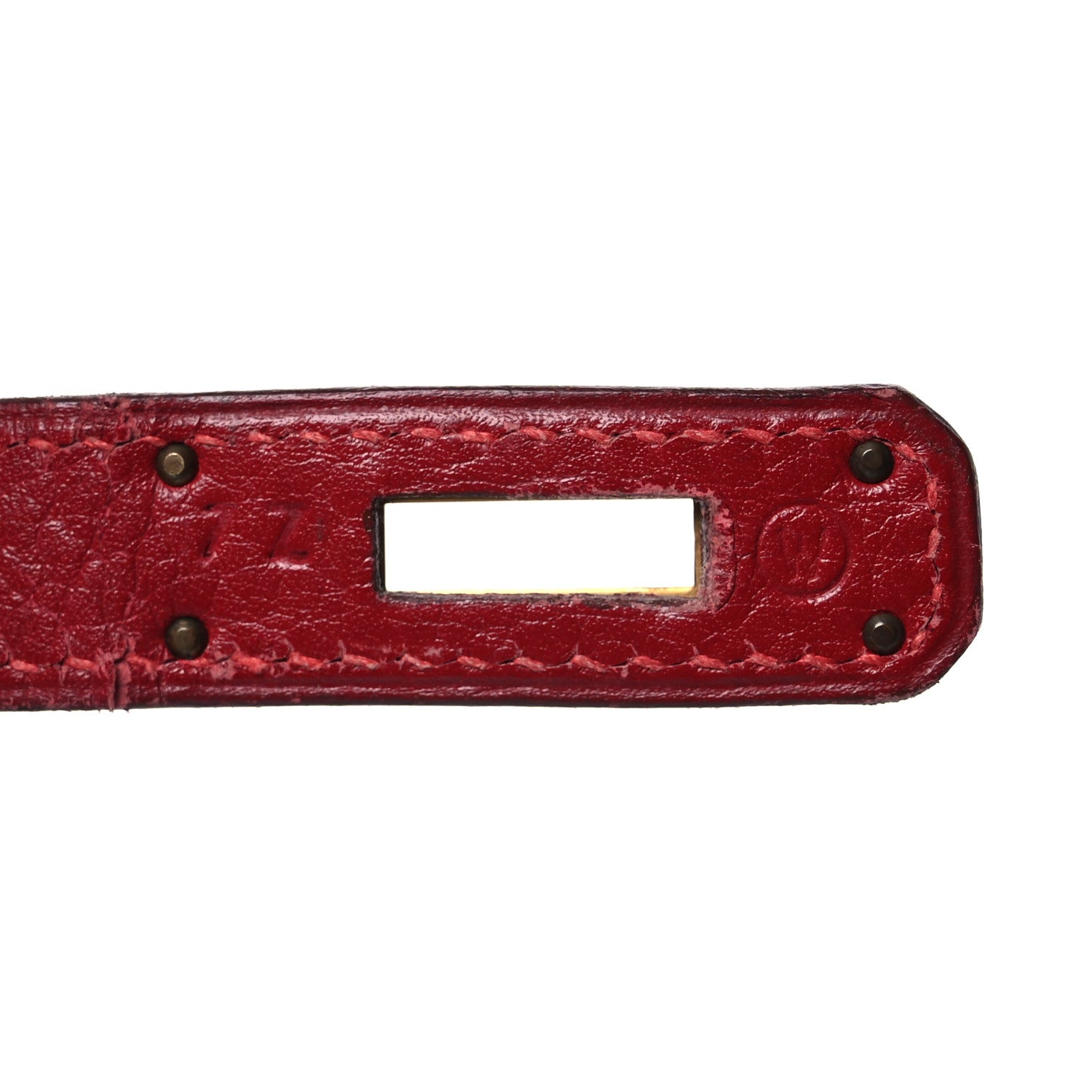 Hermes Fjord Birkin 40 Rouge Vif 7 of 15