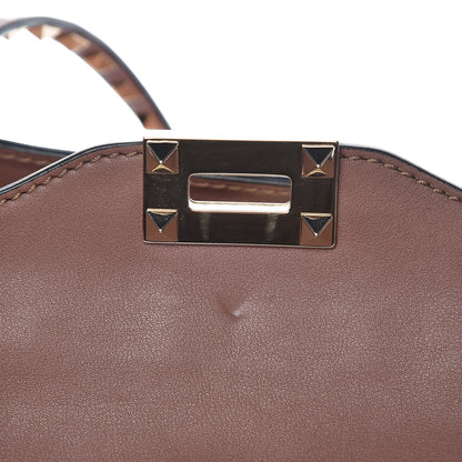 Valentino Garavani Vitello Medium Rockstud Tote Brownish 14 of 16
