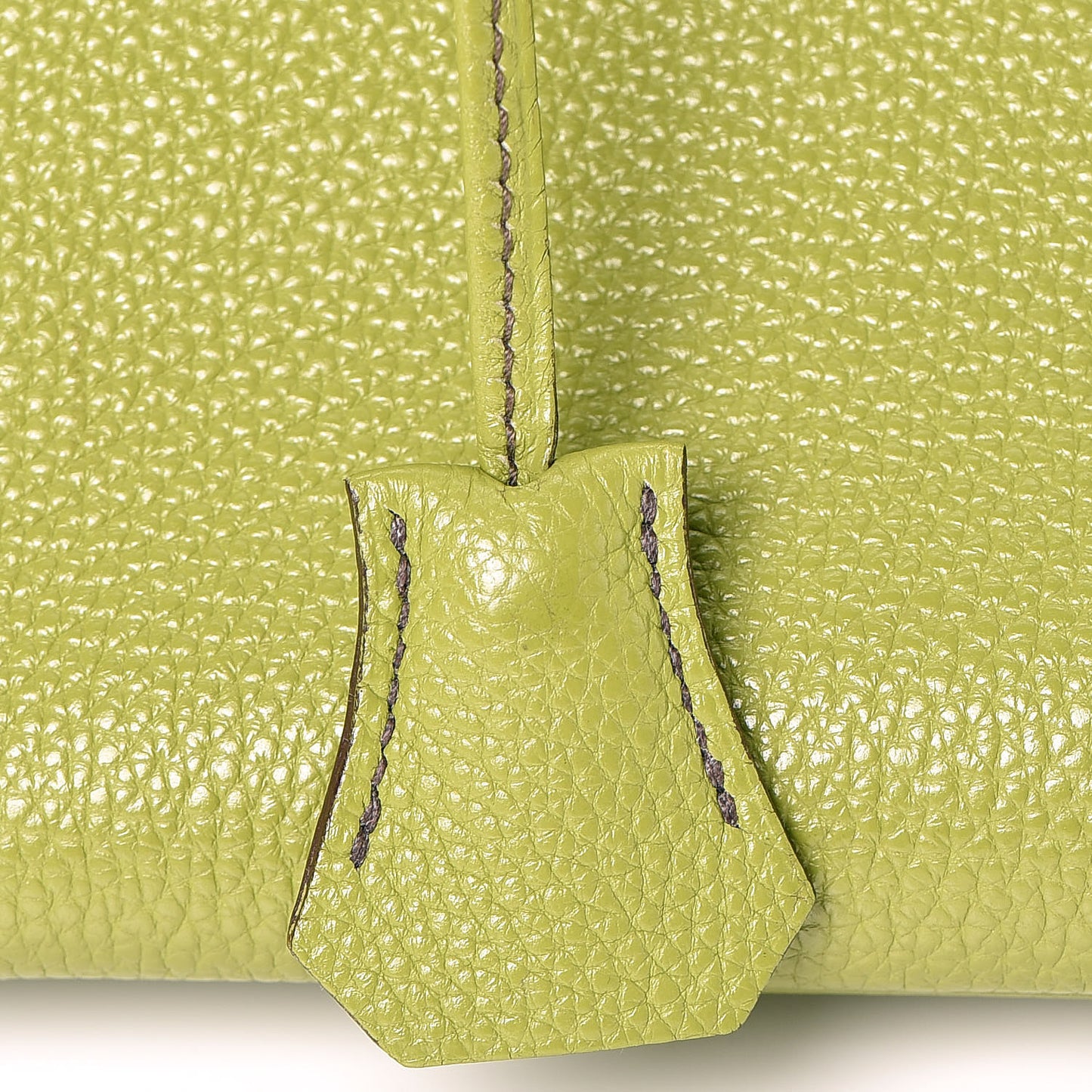 Togo Birkin 35 Vert Anis