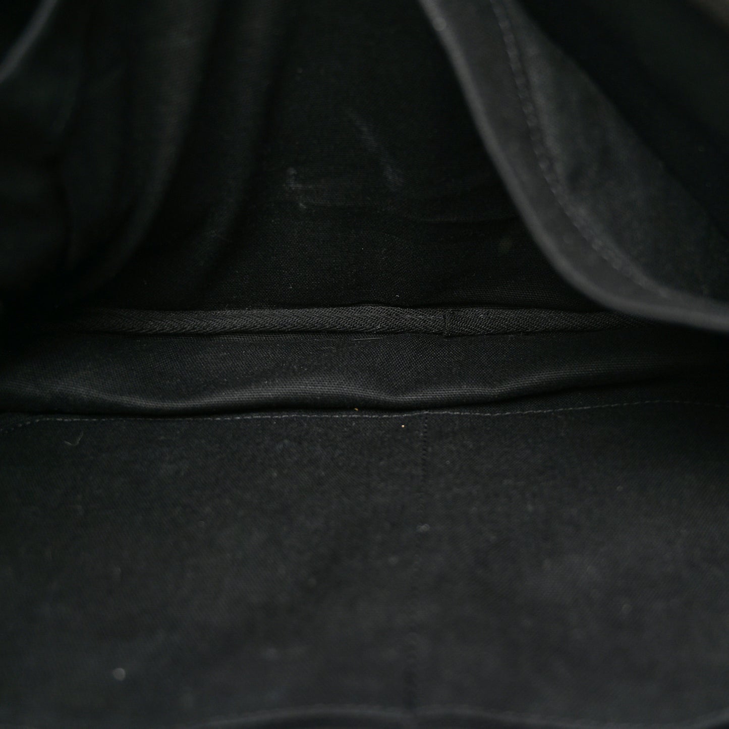 Canvas Mega Check Calfskin Addison Messenger Bag Black