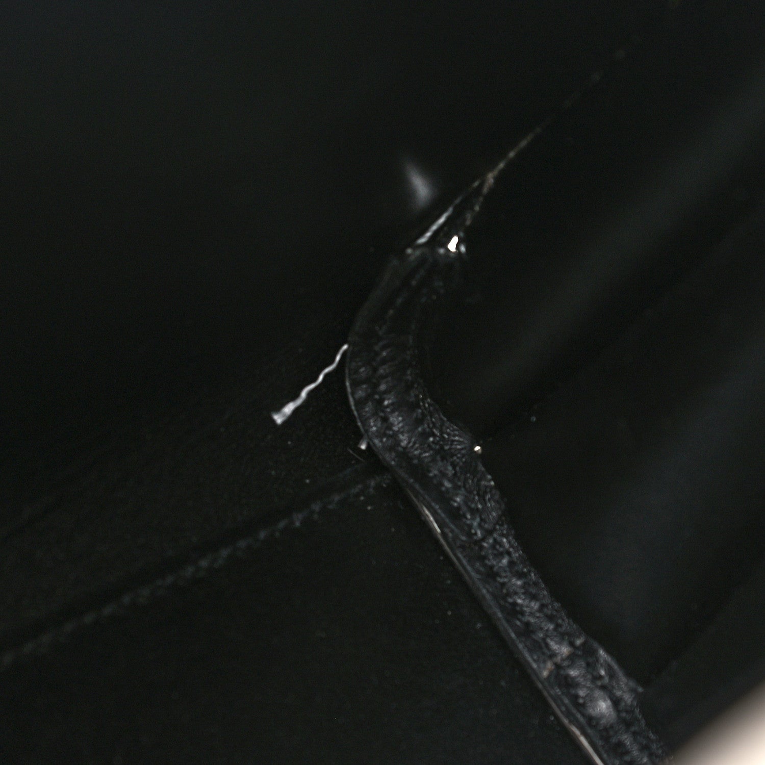 Saint Laurent Grained Calfskin Nano Sac De Jour Porcellana Black 12 of 20