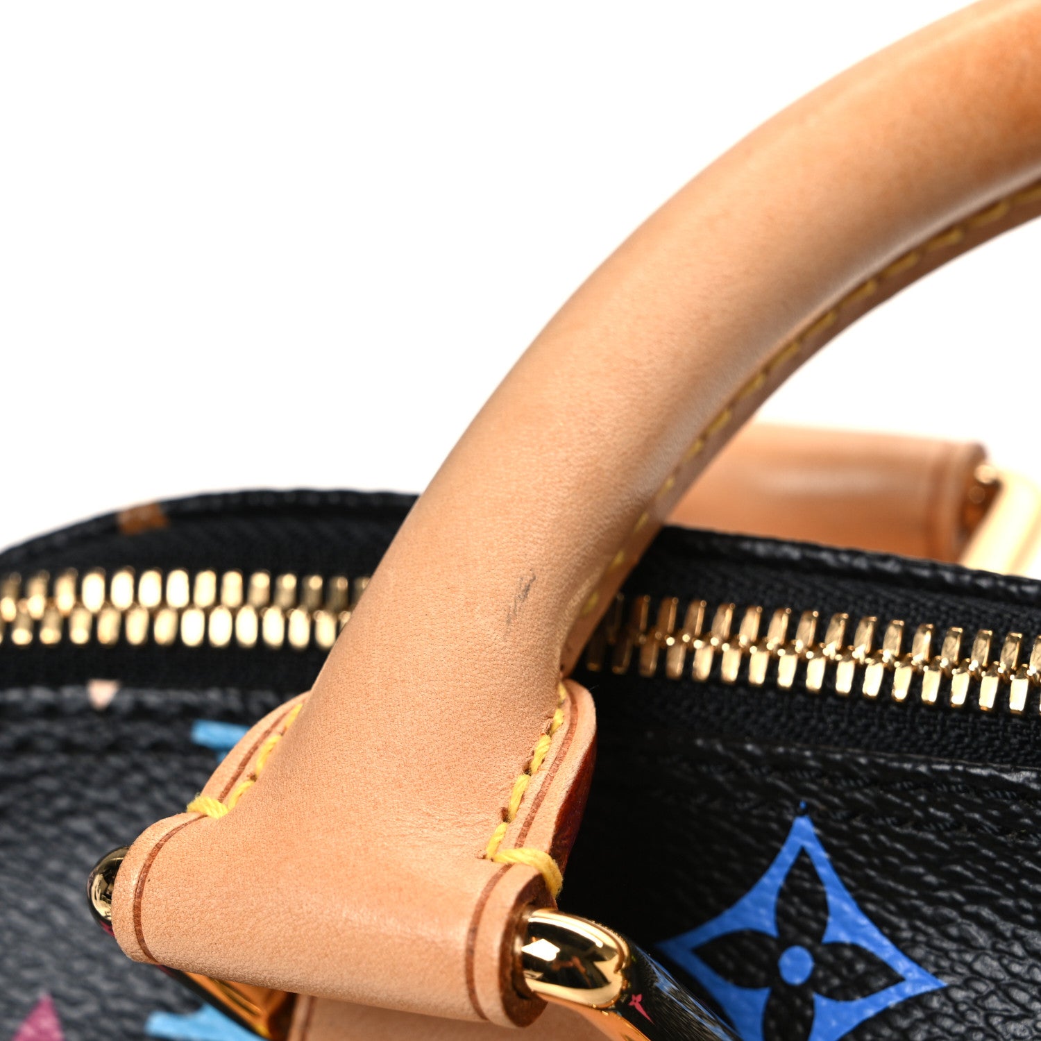 Louis Vuitton Monogram Multicolor Alma Black 13 of 14