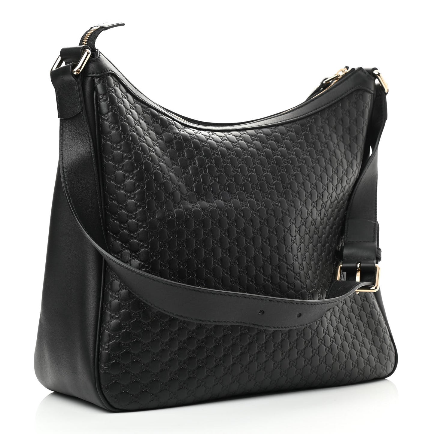 Microguccissima Shoulder Bag Black