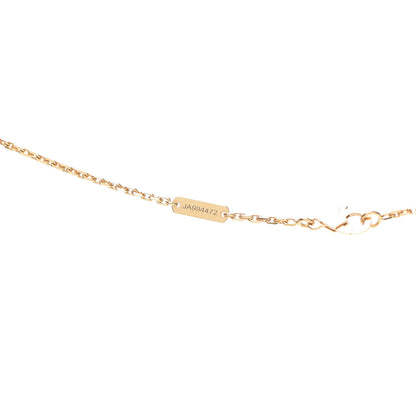 Van Cleef & Arpels 18K Yellow Gold Mother of Pearl Magic Alhambra Long Necklace 6 of 8