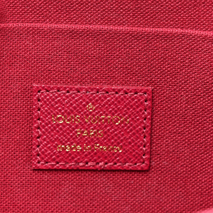 Louis Vuitton Monogram Pochette Felicie Chain Wallet Fuchsia 9 of 16
