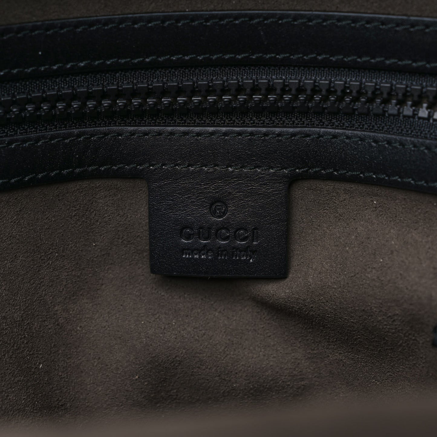 GG Supreme Monogram Small Eden Day Backpack Black
