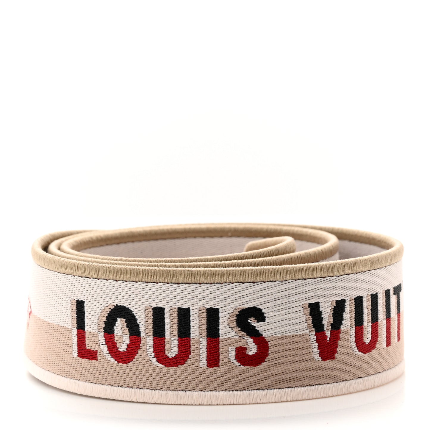 Jacquard Speedy Bandouliere 20 Shoulder Strap Beige White