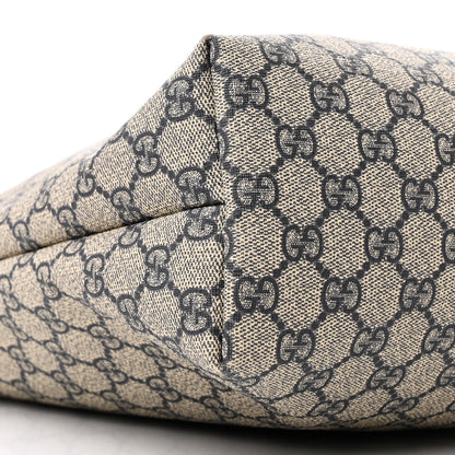 Gucci GG Plus Monogram Medium Signature Web Loop Tote Navy 9 of 10