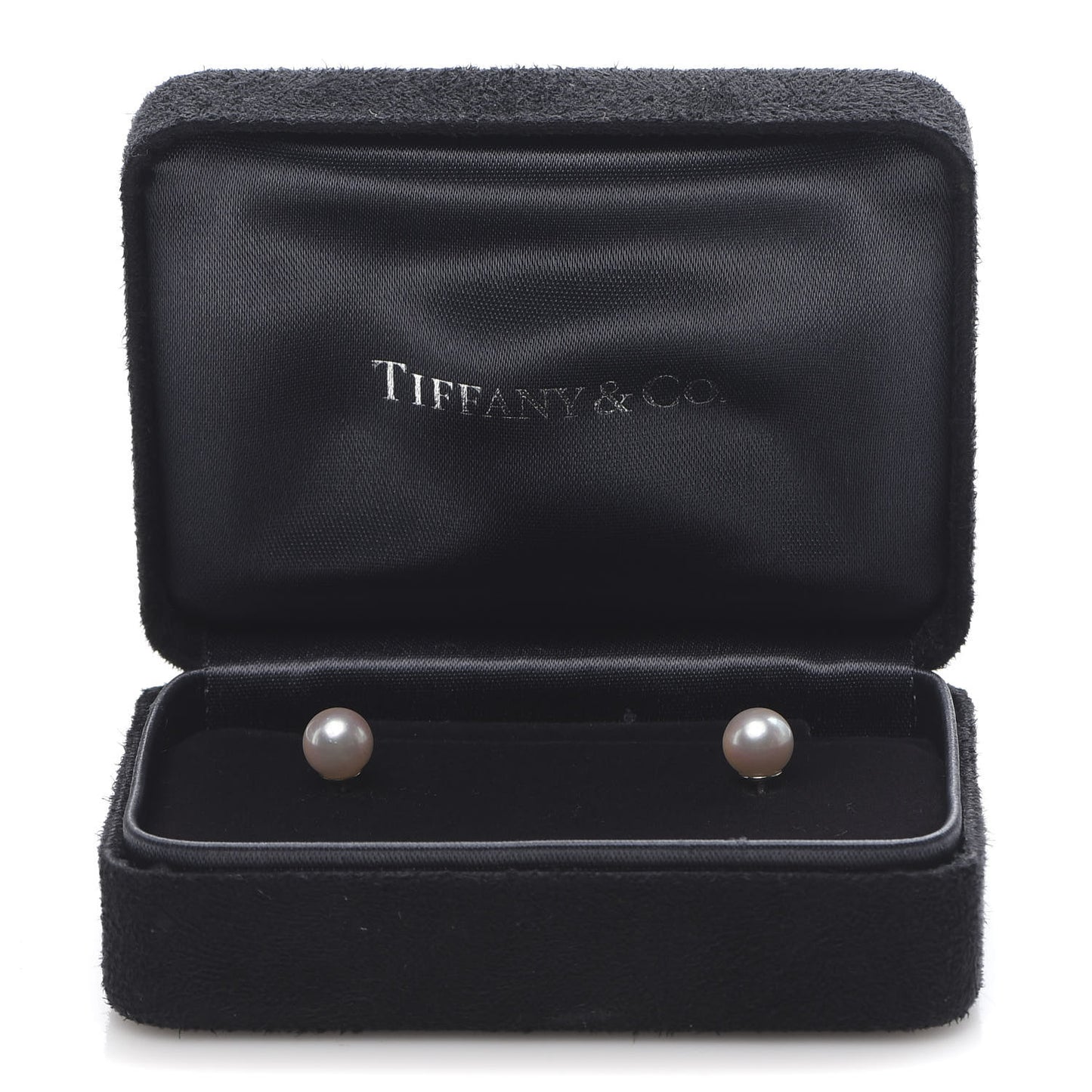 18k White Gold Akoya Pearl 7-7.5mm Signature Earrings