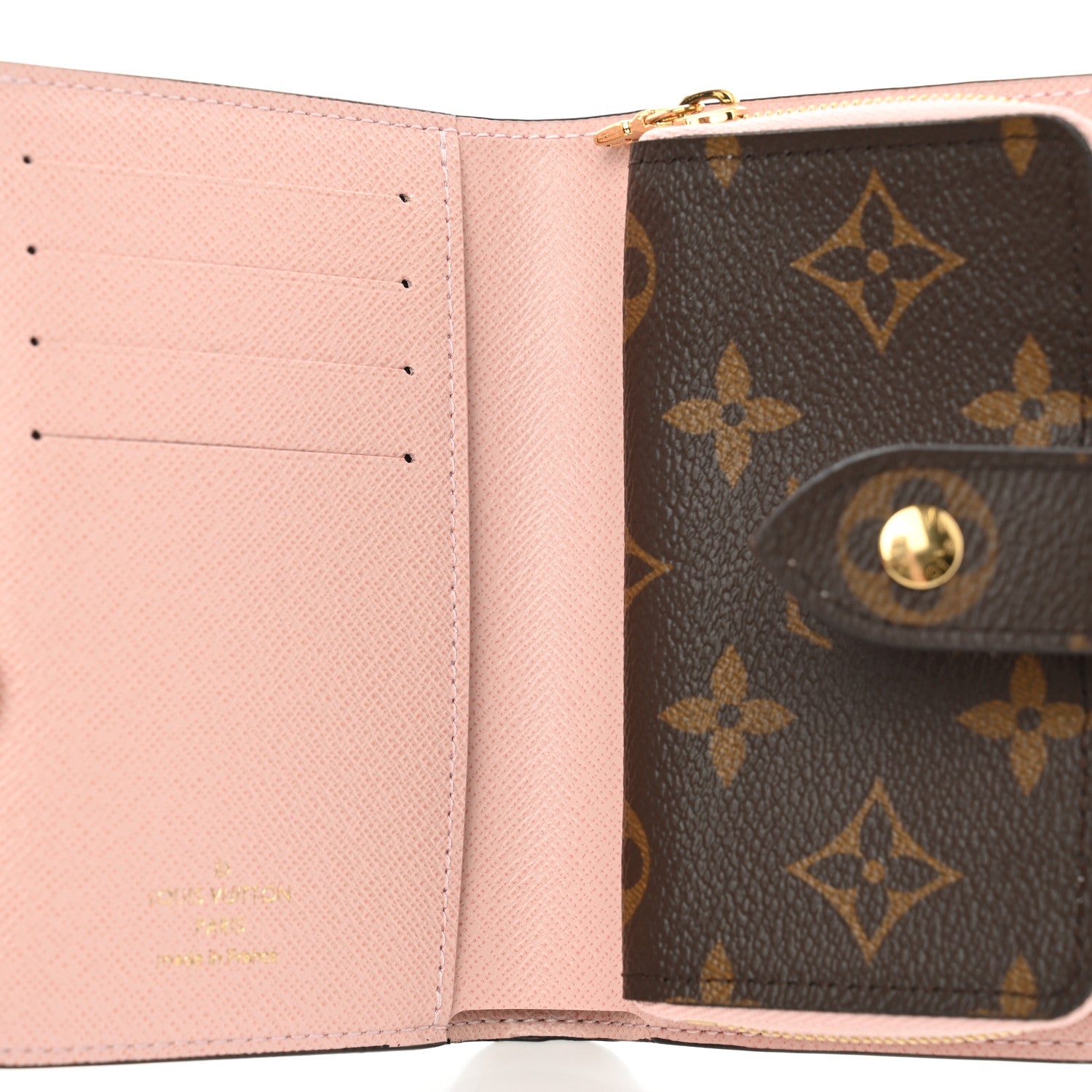 Louis Vuitton Monogram Juliette Wallet Rose Ballerine 6 of 10