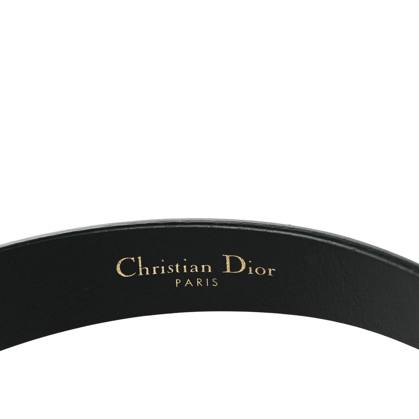 Calfskin Saddle Belt 70 28 Black