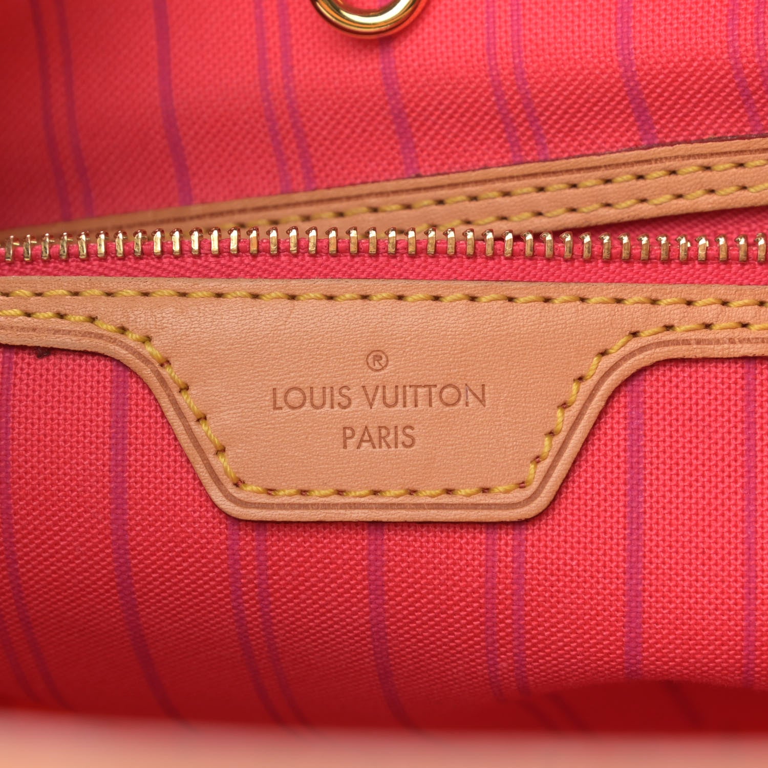 Louis Vuitton Damier Azur Delightful PM Pink 6 of 10